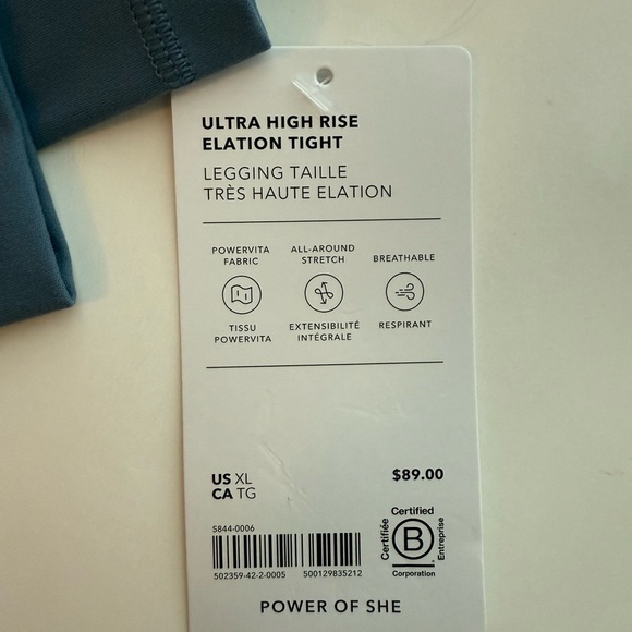 Athleta Ultra High Rise Elation Leggings - Picture 7 of 8